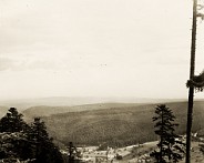 1961 Vakantie Uitzicht op Wangenbourg