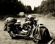 1961 vakantie Langs de weg in de Ardennen 1
