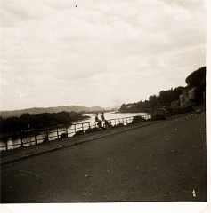 1952 vakantie Am Rhein