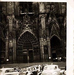 1952 vakantie Kolner Dom