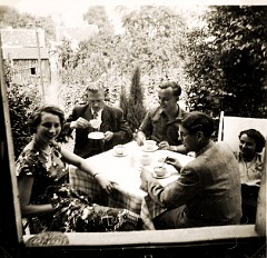 1953 Vakantie In Remagen Inge Ossestaart Wim Grbl Frans