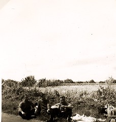 Langs de weg tussen Lyon en Dyon1