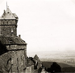 Kasteel Haut Koenigsbourg de toren